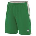 Tempel Match Day Short GRN/WHT S Teknisk kampshorts - Unisex