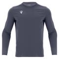 Rigel Hero Shirt LS GRY XL Teknisk treningsdrakt  lang arm- Unisex