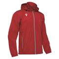 Lyngen Windbreaker RØD 3XS Vindtett og vannavisende jakke - Unisex