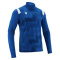 Purus 1/4 Zip Top BLÅ/HVIT 3XL Teknisk treningsgenser - Unisex