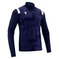 Purus 1/4 Zip Top NAVY/HVIT 3XL Teknisk treningsgenser - Unisex