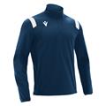 Gange 1/4 Zip Top NAVY/HVIT XXL Teknisk treningsgenser - Unisex