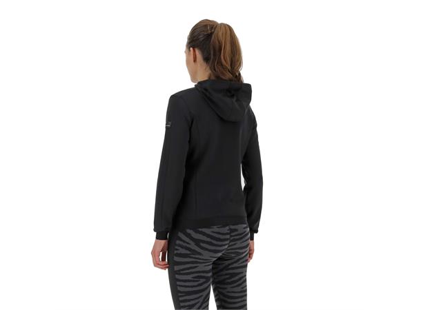 Kavos Hoody Dame BLK L Softshell hettejakke til dame 