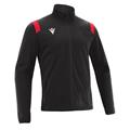 Fujin Full Zip Top BLK/RED XXL Lett treningsjakke