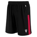 Skara Short BLK/RED 3XS Teknisk shorts i ECO-tekstil - Unisex