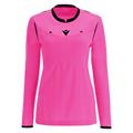 Stephanie Refeere LS shirt PINK XL Dommerdrakt til dame