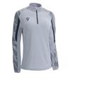 Dora Womens 1/4 Zip Top  SILVER XS Teknisk treningsgenser til dame