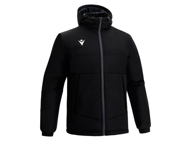 Andes Bomber Jacket BLK 3XS Quiltet bomberjakke med hette - Unisex 