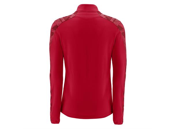 Dora Womens 1/4 Zip Top  RED S Teknisk treningsgenser til dame 