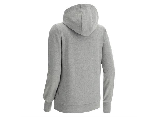 Drum Hooded Womens Jacket GRY XS Fritidsjakke i børstet fleece til dame 