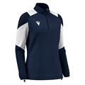 Chantico 1/4 Zip Top Wmn NAV/WHT L Teknisk treningsgenser til dame