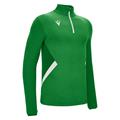 Fraser 1/4 Zip Top GRN/WHT XXS Teknisk treningsgenser - Unisex