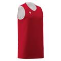 Idaho Reversible Shirt RED/WHT XXS Vendbar teknisk basketdrakt - Unisex