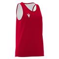 F500 Basket Shirt W RED/WHT XXS Vendbar teknisk basketdrakt til dame