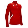 Fraser 1/4 Zip Top RED/WHT 3XL Teknisk treningsgenser - Unisex