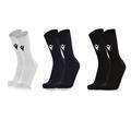 Macron Fixed sokker 2 pk BLK S Sportssokker i bomullsmiks - Unisex