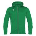 Freyr Hoody Full Zip Top GRN XXS Overtrekksjakke - Unisex